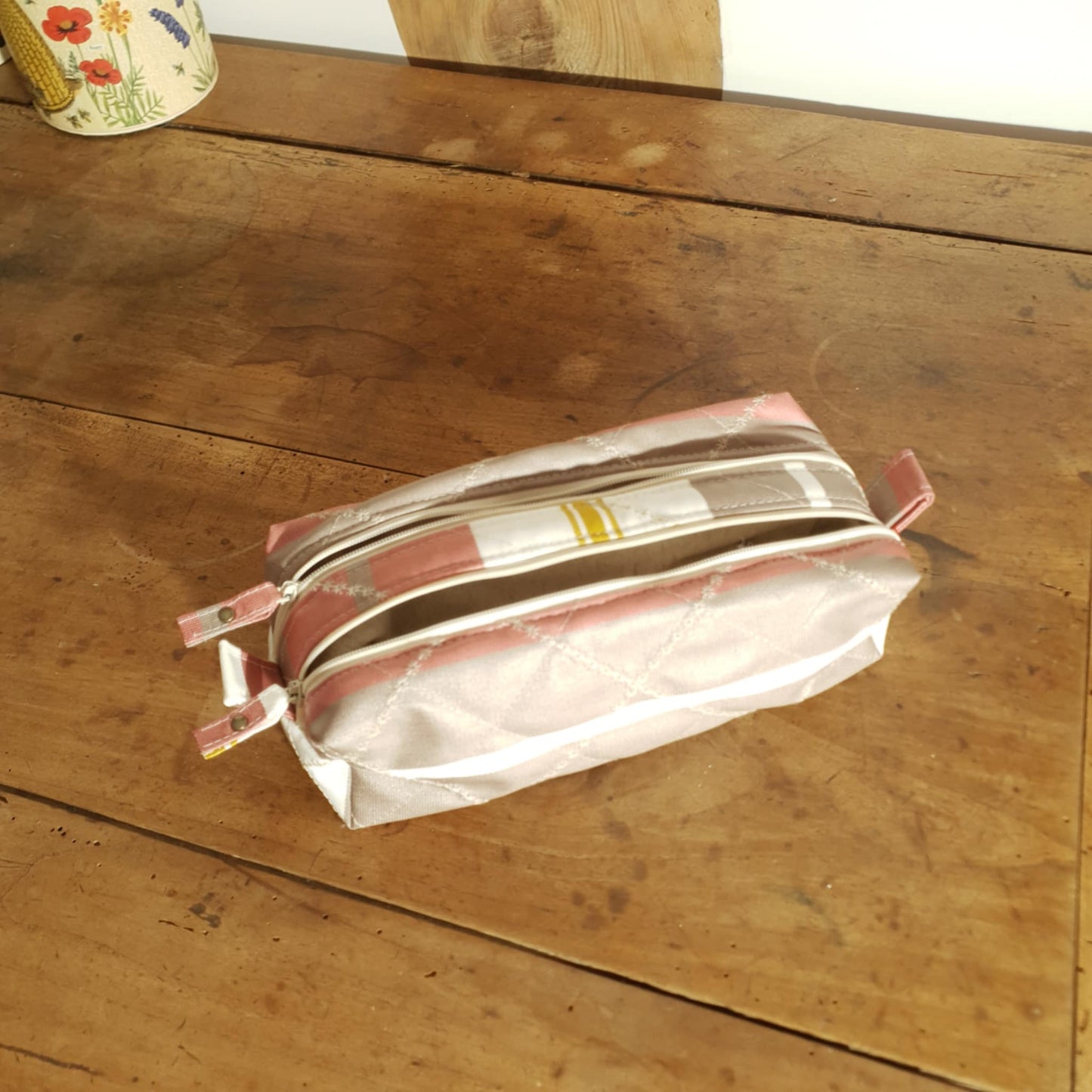 Trousse double zip