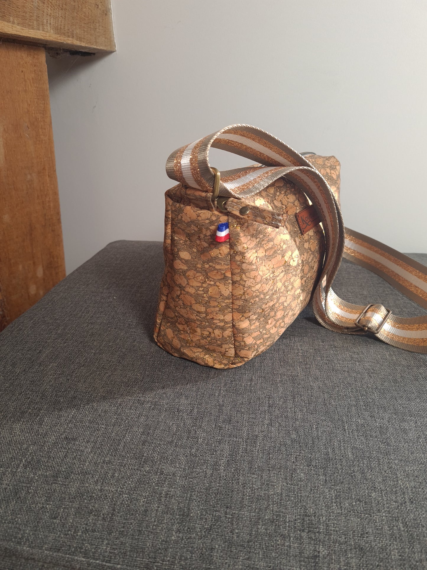 Bergman - Sac bandoulière - liège naturel