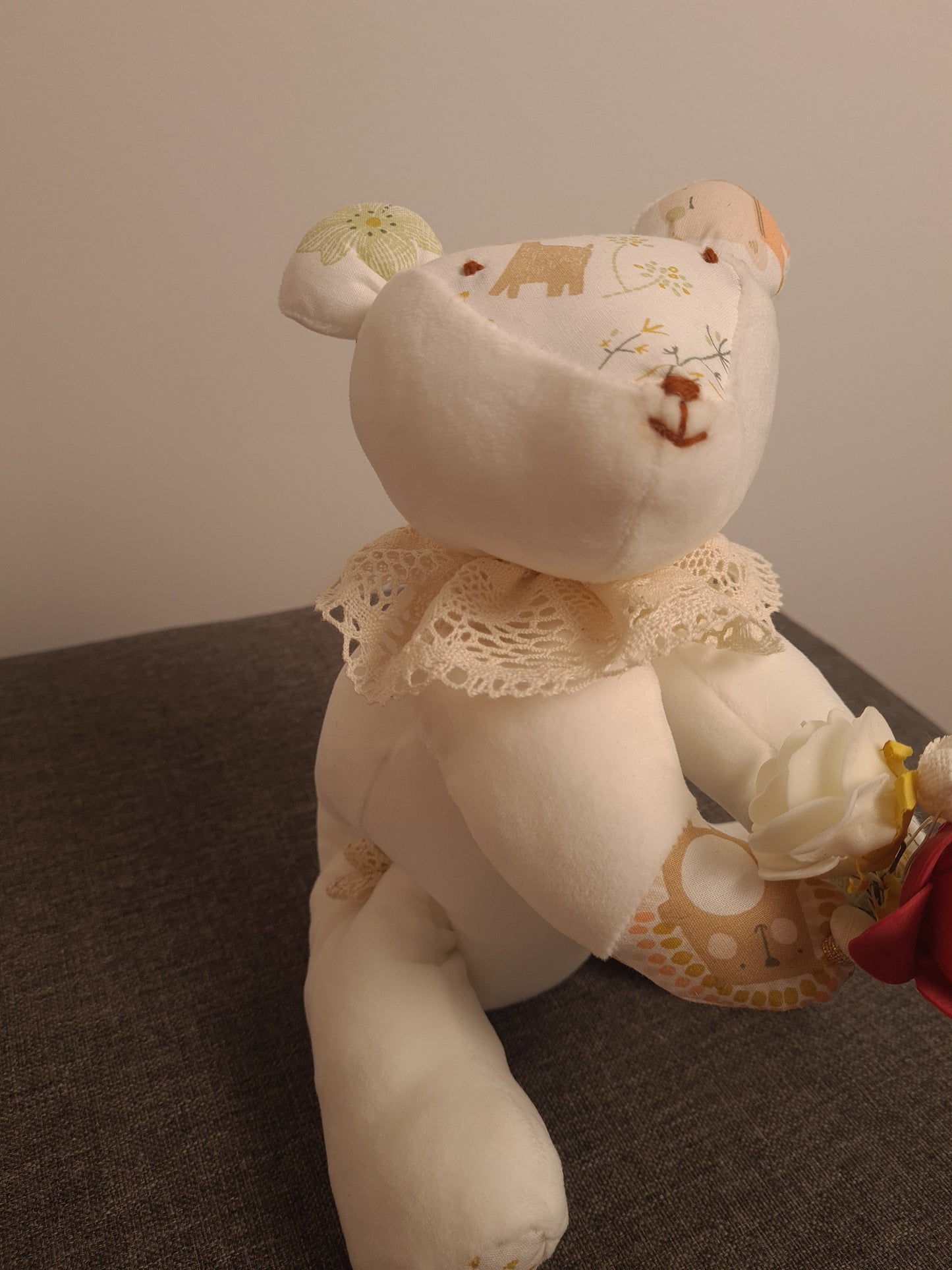 Doudou ourson Barton - personnalisable