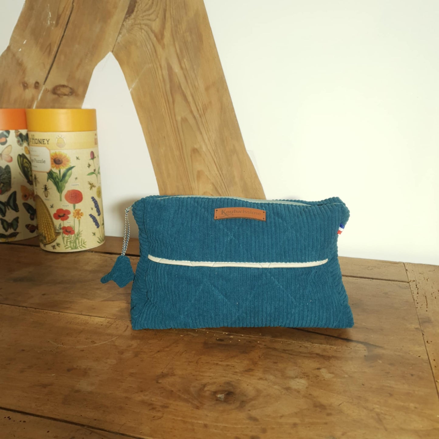 Trousse toilette bleu