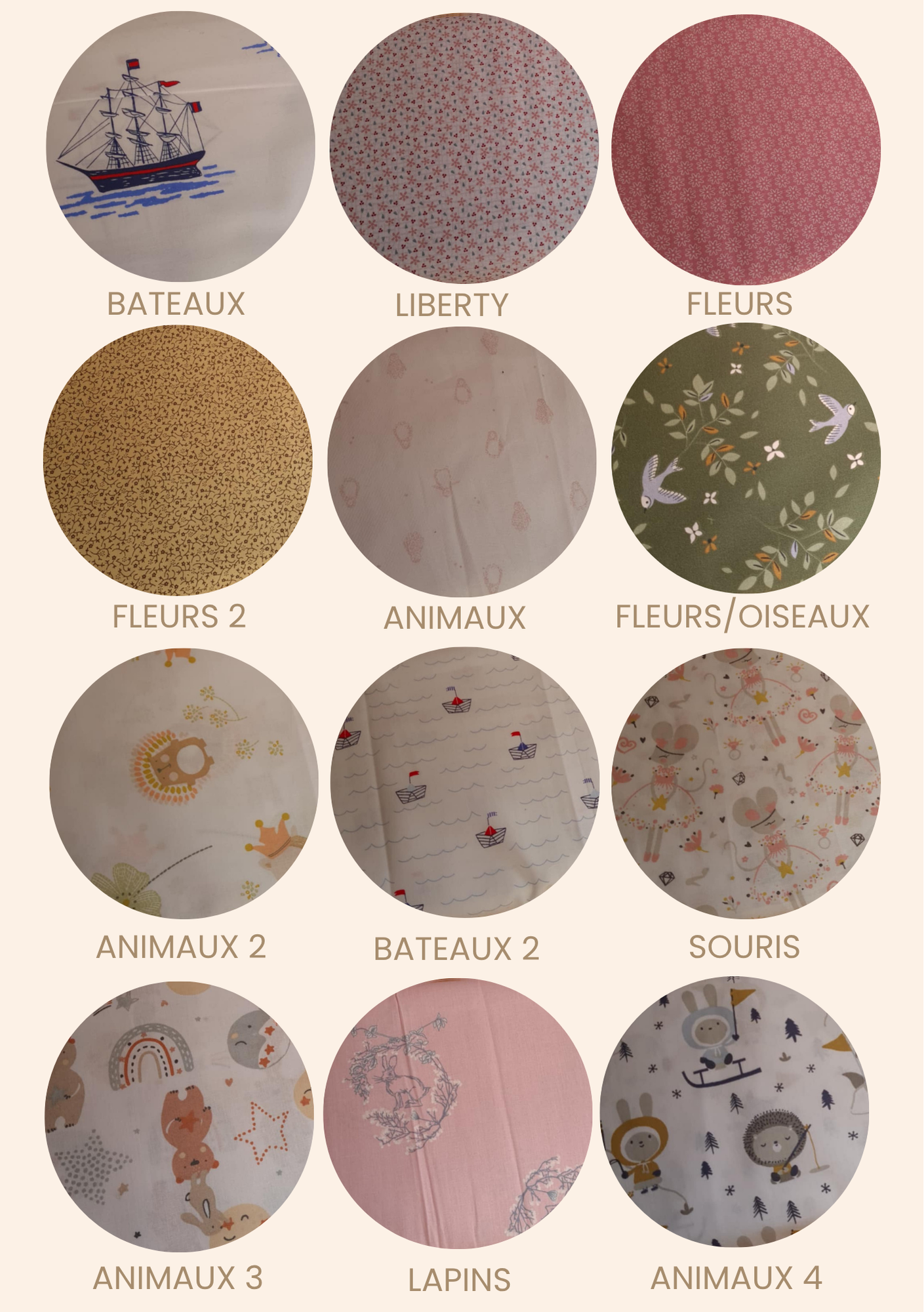 Gilet bébé Brandon fait main- Tissu personnalisé