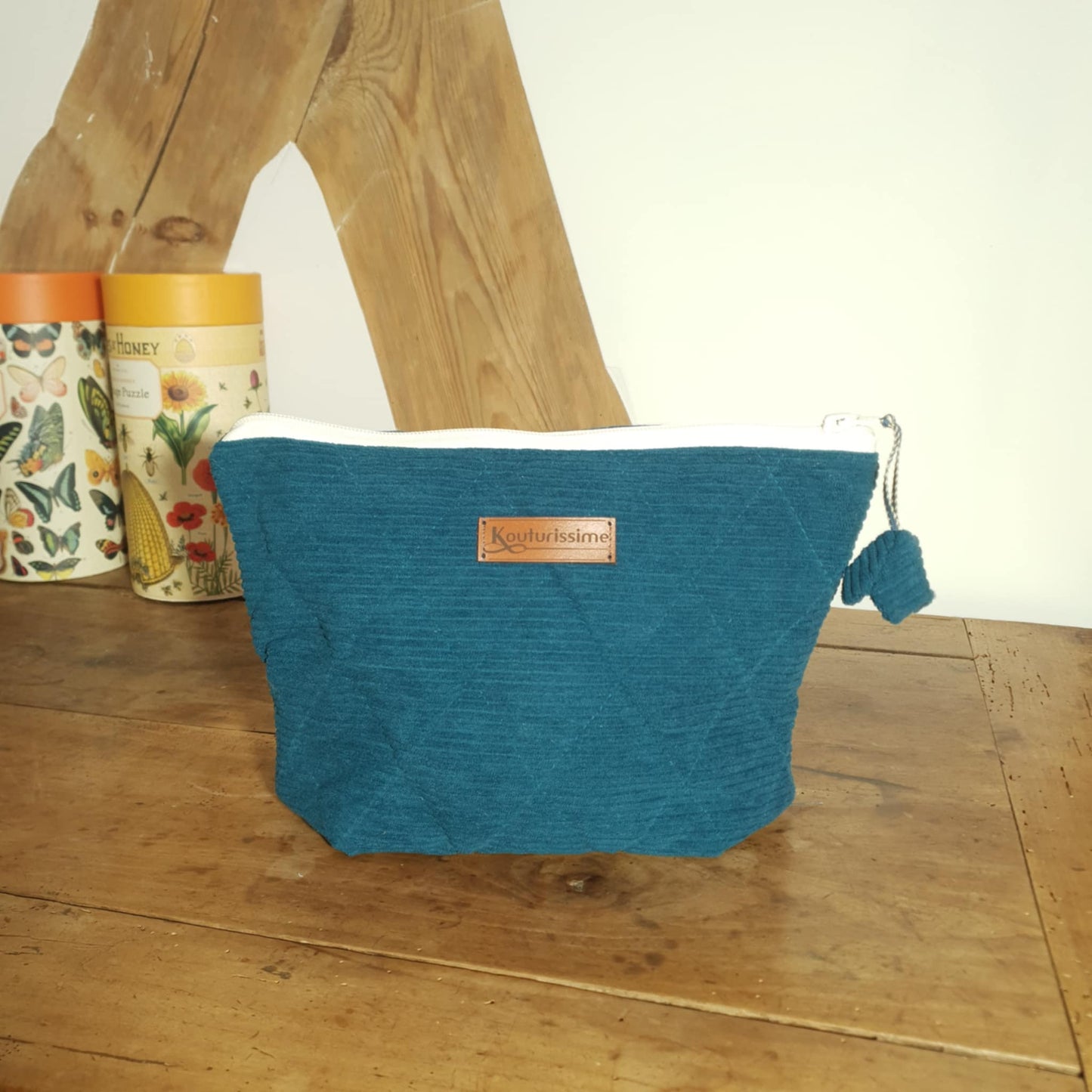 Trousse toilette bleu