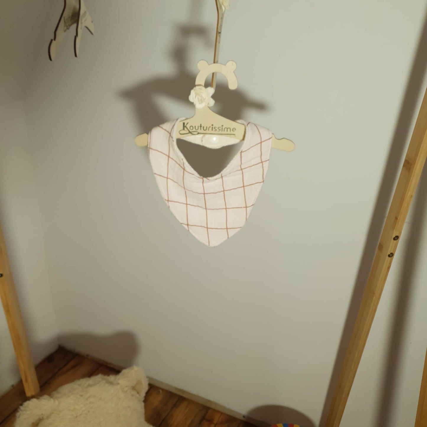 Bavoir Henry carreaux