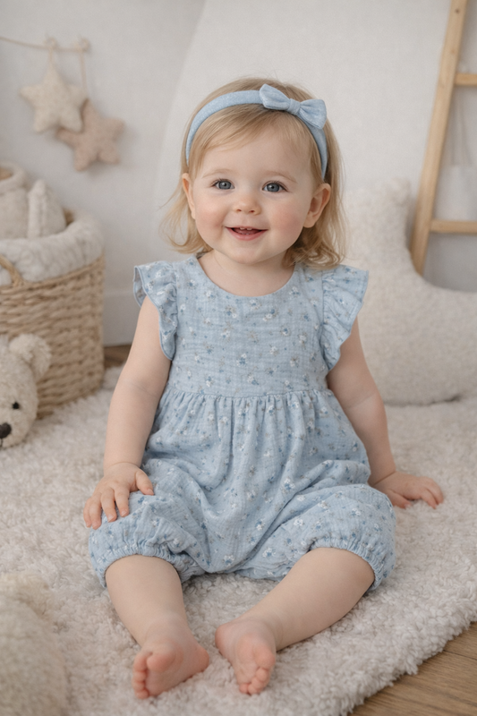 Barboteuse Harriet - création artisanale