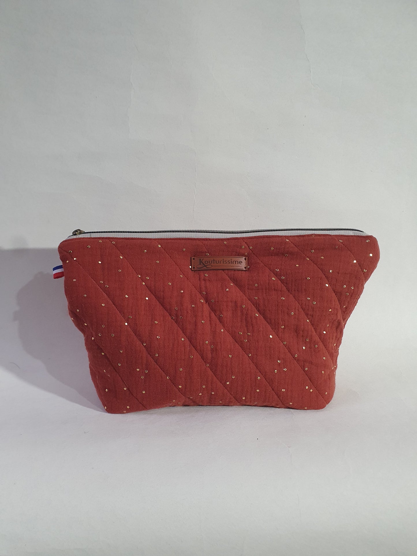 Barbara – Trousse matelassée en double gaze ou velours
