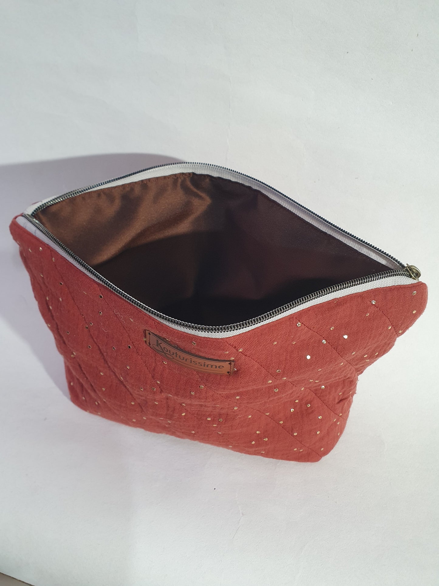 Barbara – Trousse matelassée en double gaze ou velours