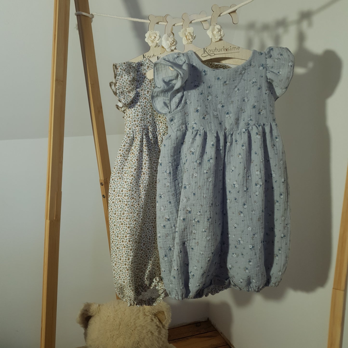 Barboteuse Harriet - création artisanale