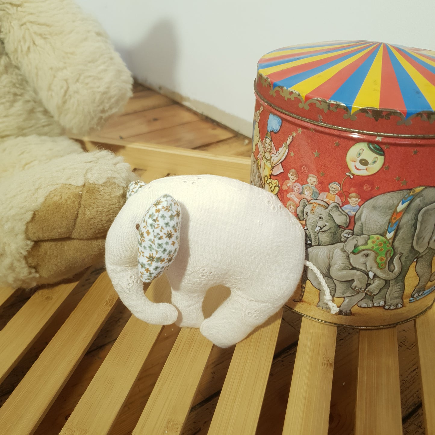 Brandon - Doudou éléphant