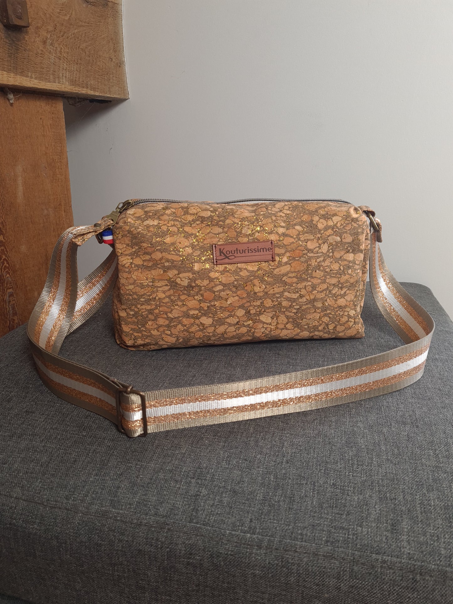 Bergman - Sac bandoulière - liège naturel