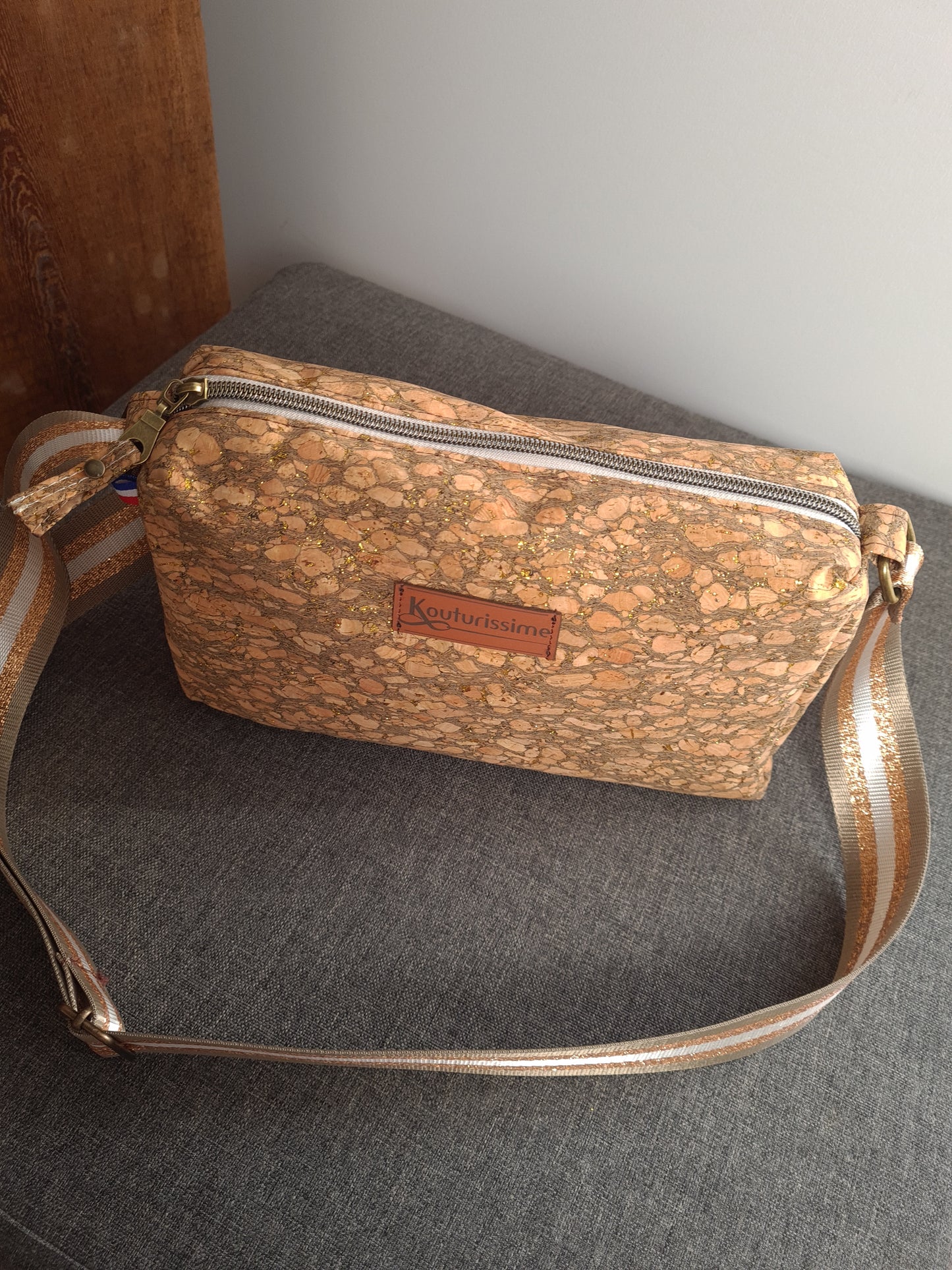 Bergman - Sac bandoulière - liège naturel