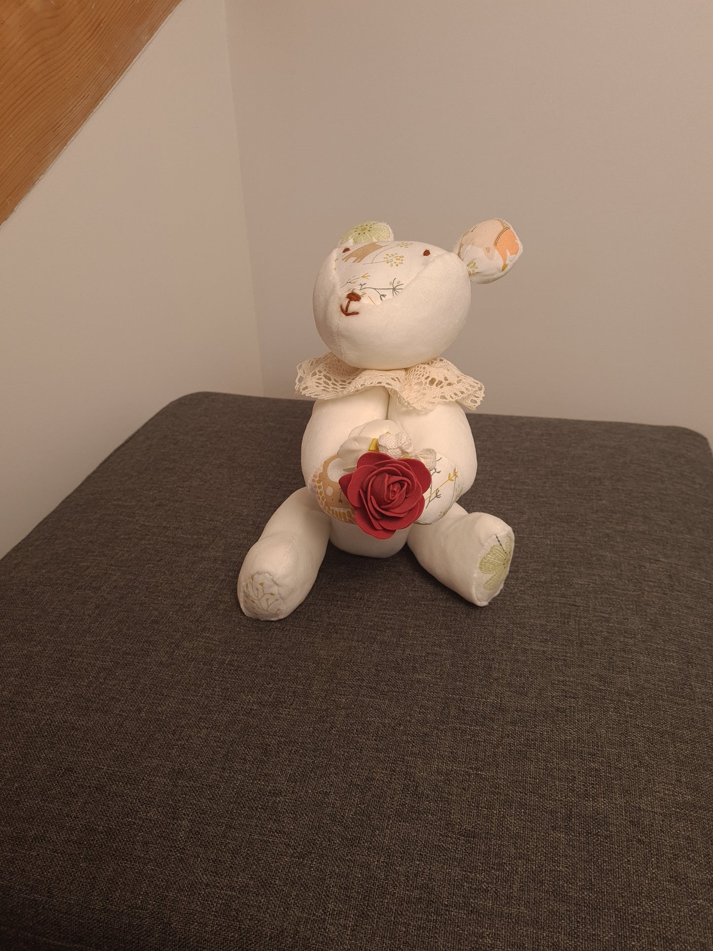 Doudou ourson Barton - personnalisable