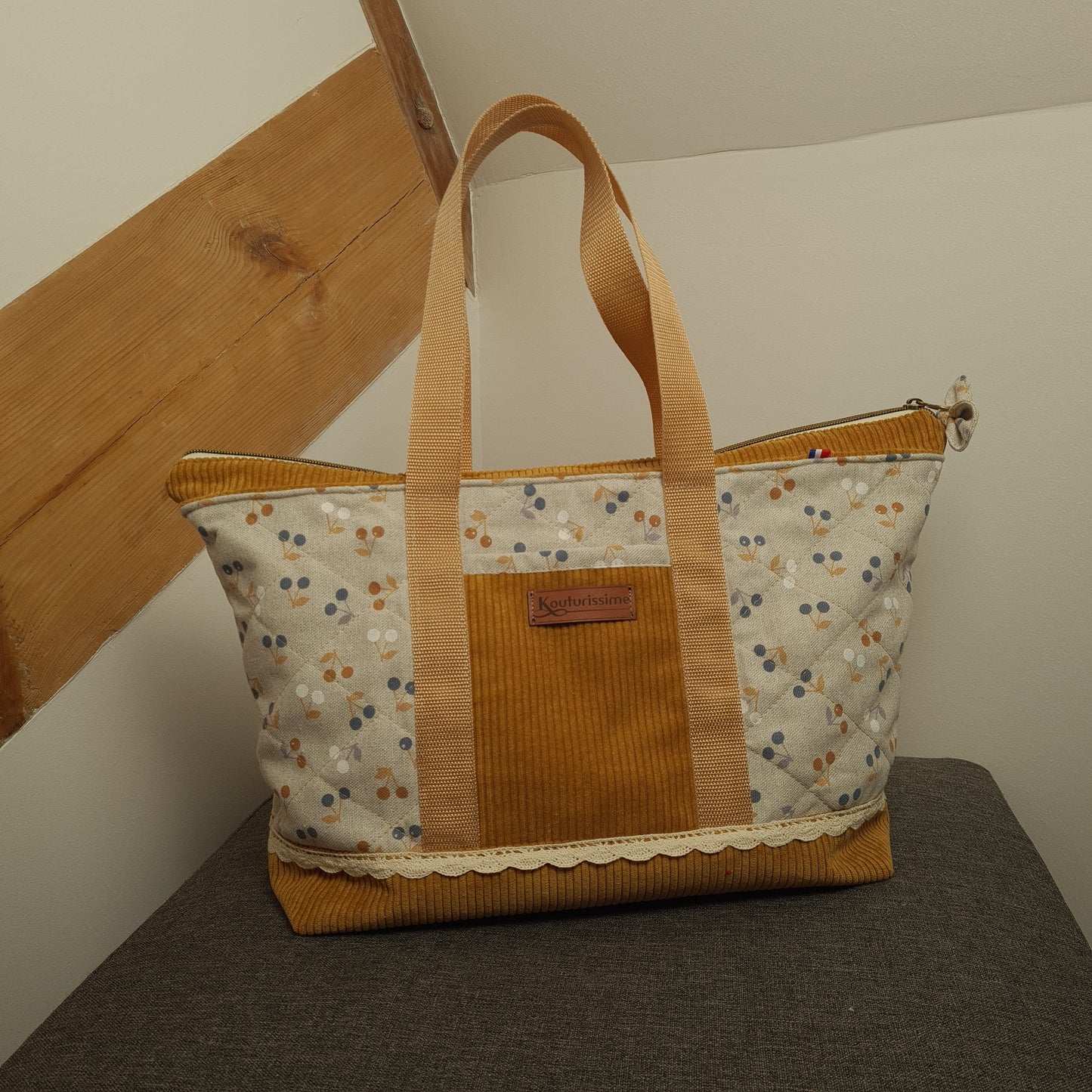 Shirley – Cabas velours