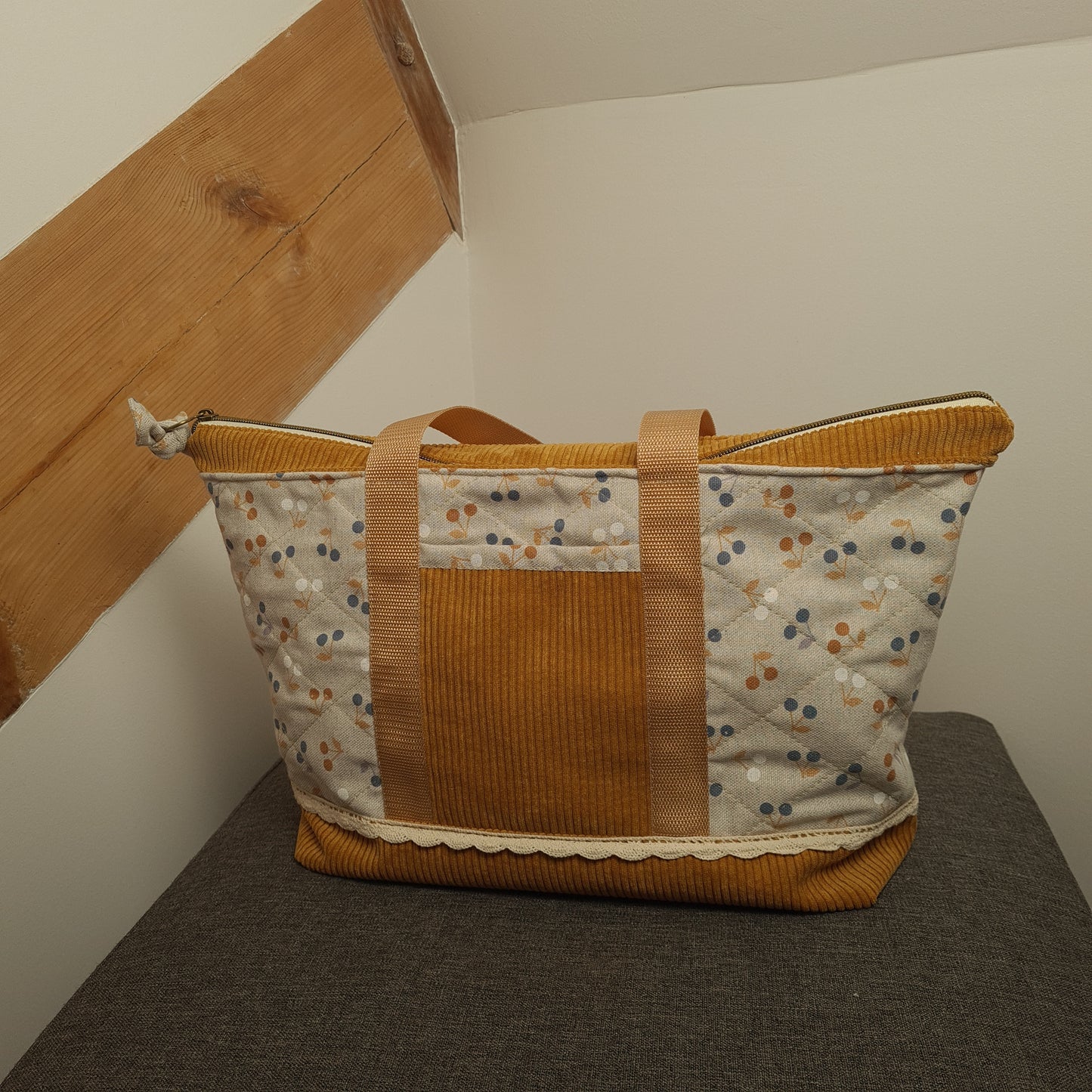 Shirley – Cabas velours