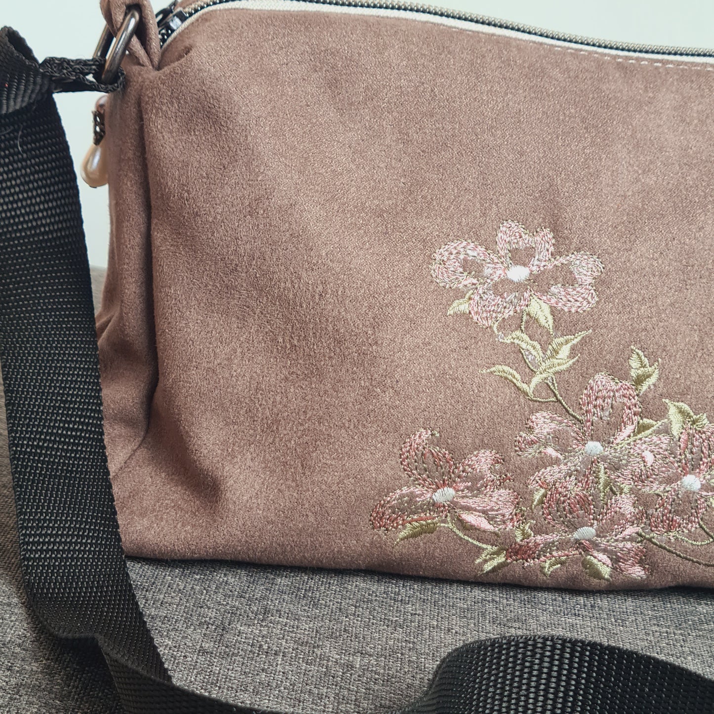 Bergman - Sac bandoulière - Broderie florale