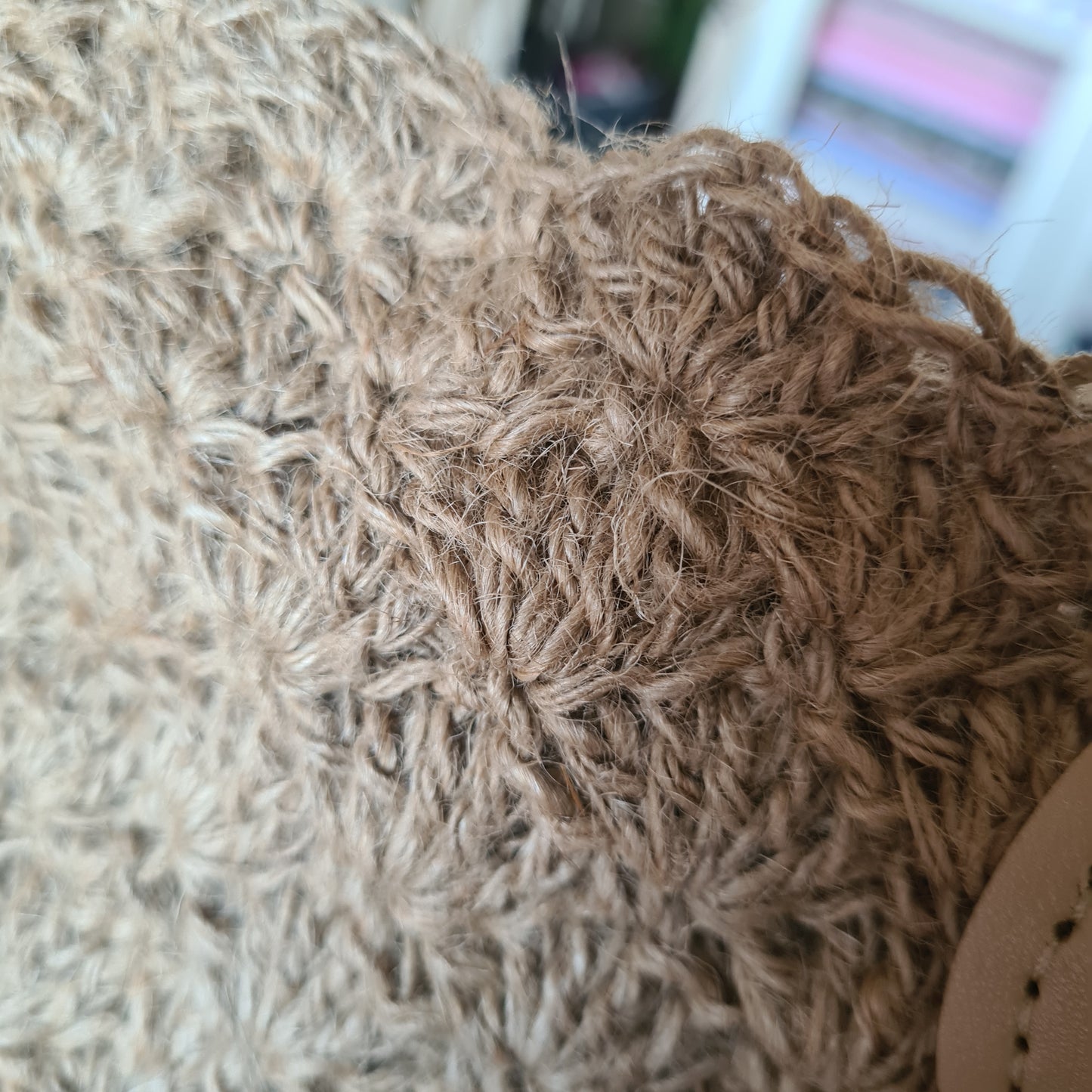 Sac crocheté artisanal en ficelle de jute – Collection Monte Carlo