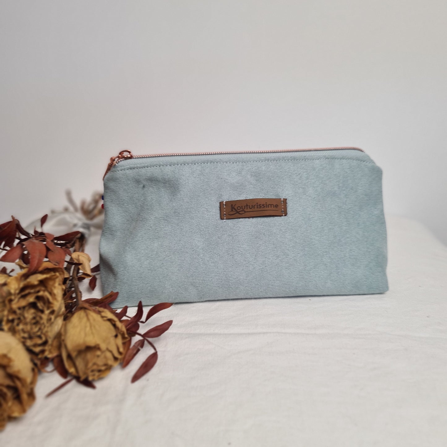 Margaret - Trousse brodée personnalisée