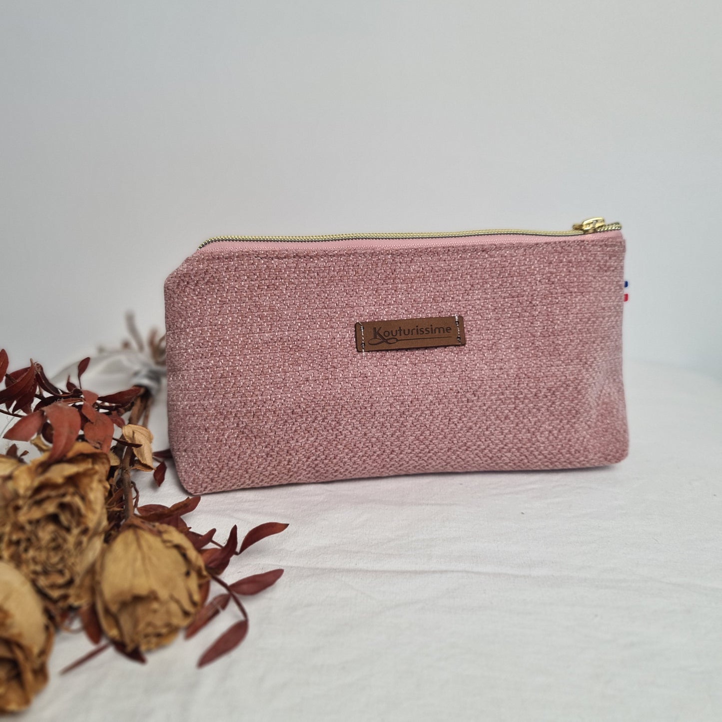 Margaret - Trousse brodée personnalisée