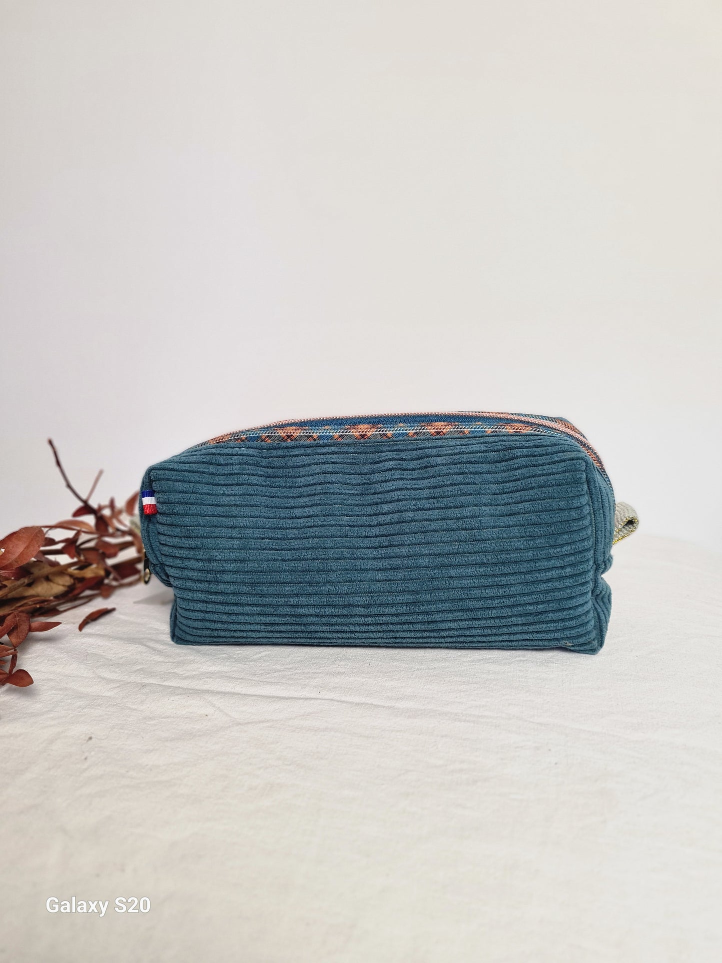 Lucy - Trousse à 3 compartiments faite main