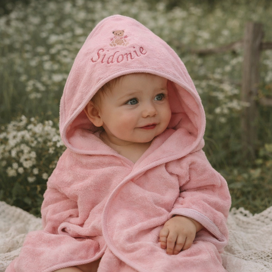 Le Peignoir Emmy - Peignoir Bébé Personnalisé