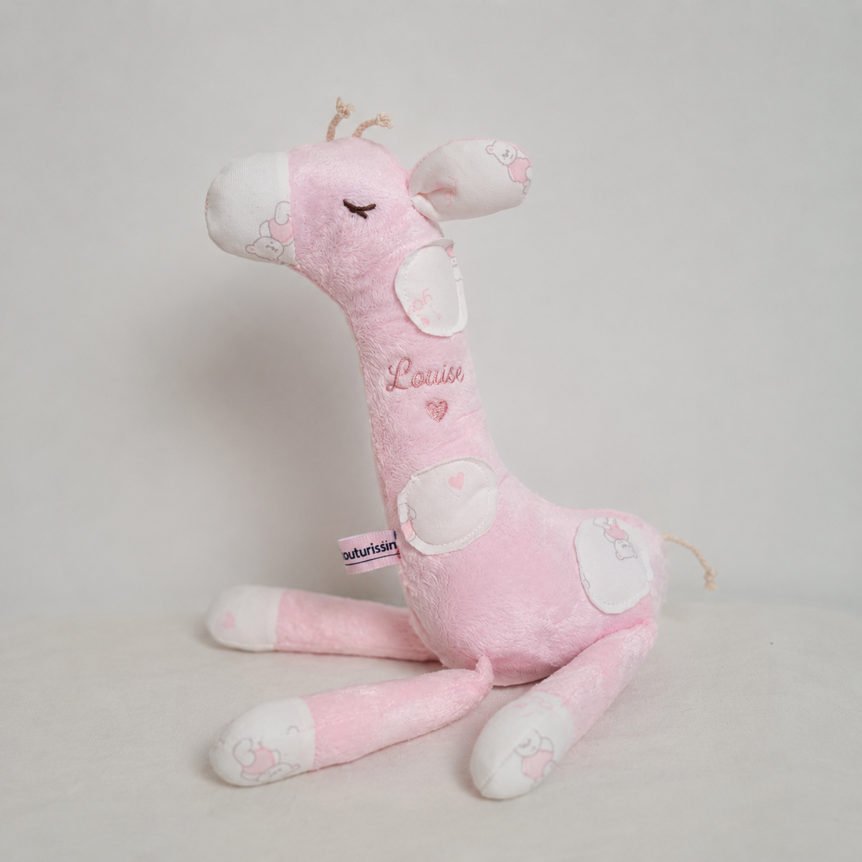 Elinor - Doudou girafe
