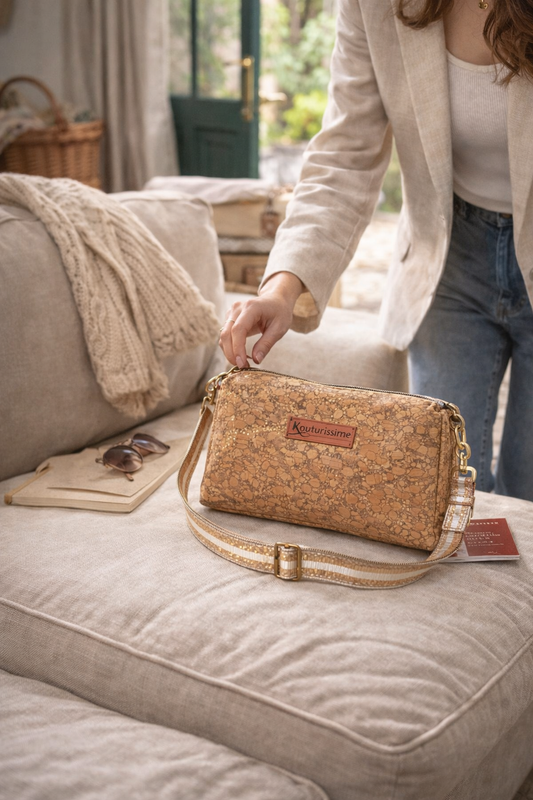 Bergman - Sac bandoulière - liège naturel