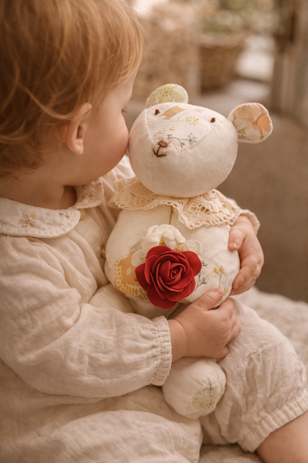 Doudou ourson Barton - personnalisable