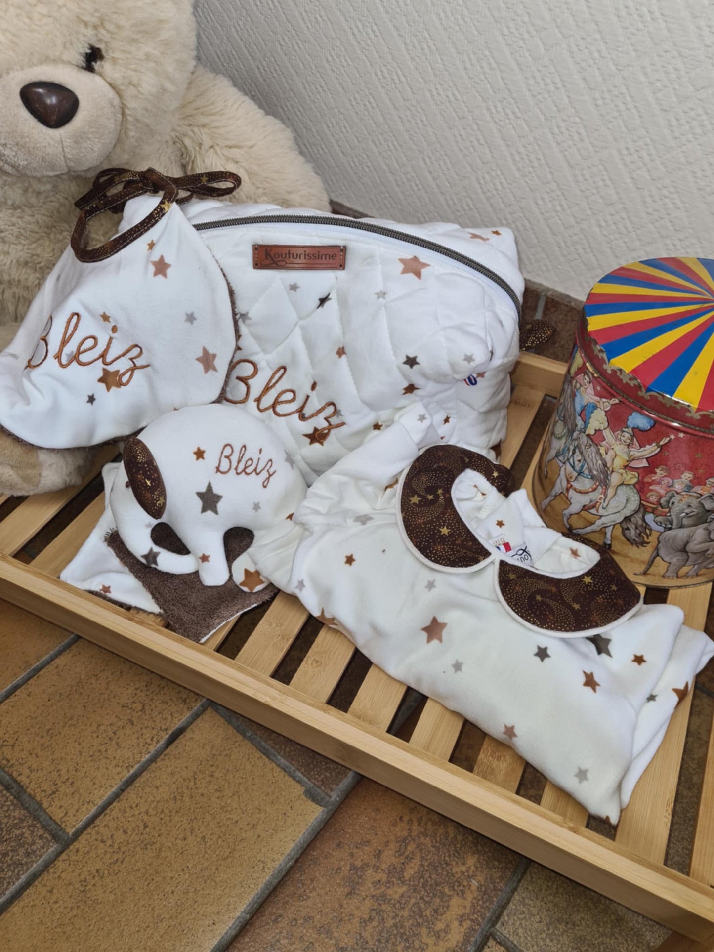 Coffret Naissance Barton - Personnalisé au prénom de l'enfant