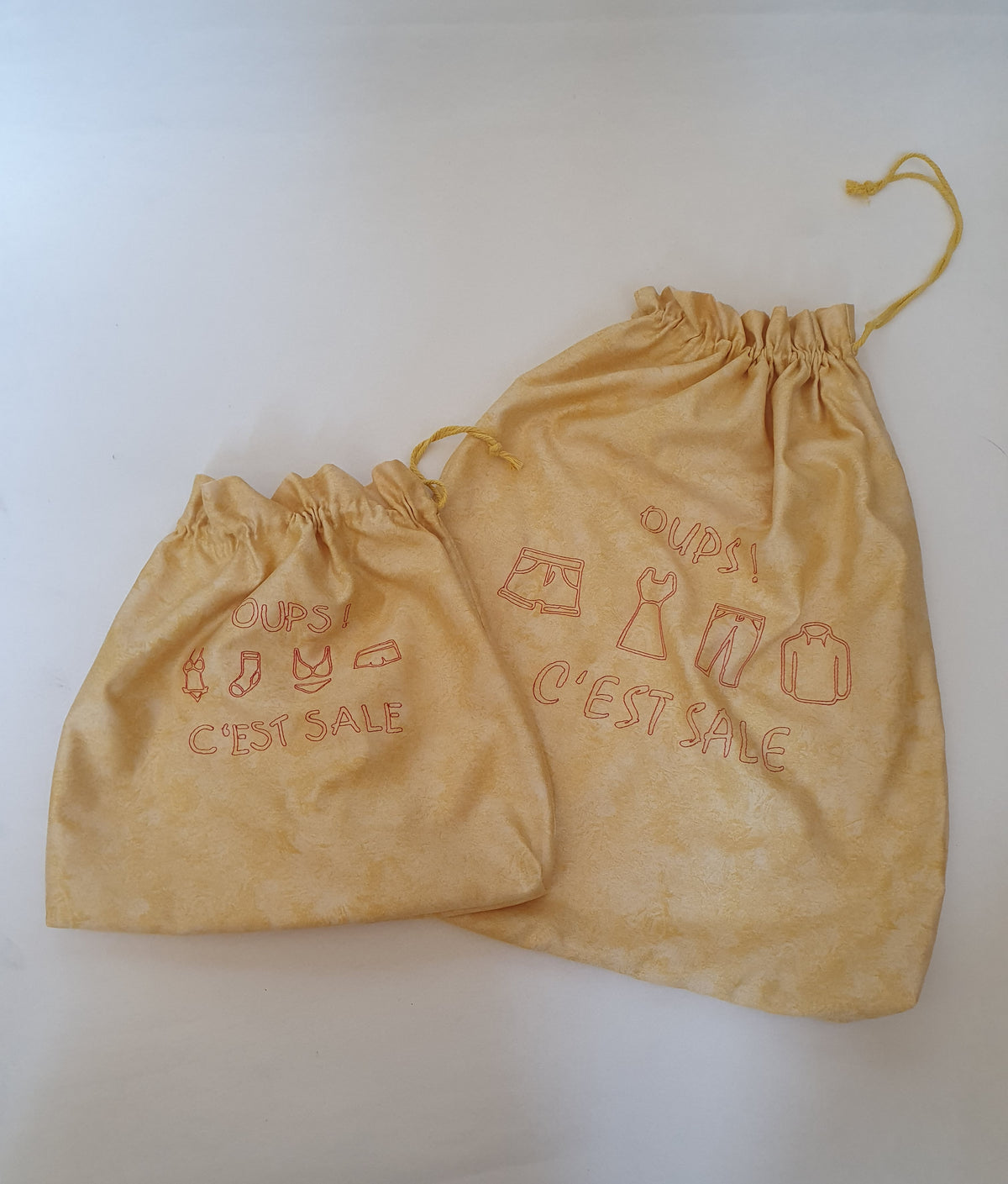 Pochon textile réutilisable – cadeau coffret naissance